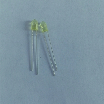 4.6mm Blue Color Oval LED Lamp