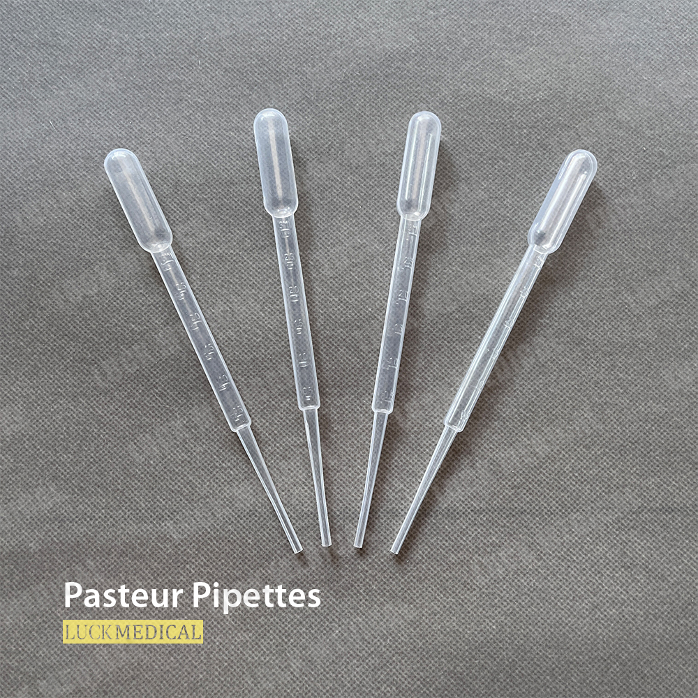 1 ml 3 ml 5ml 10 ml Pipette de pasteur gradué