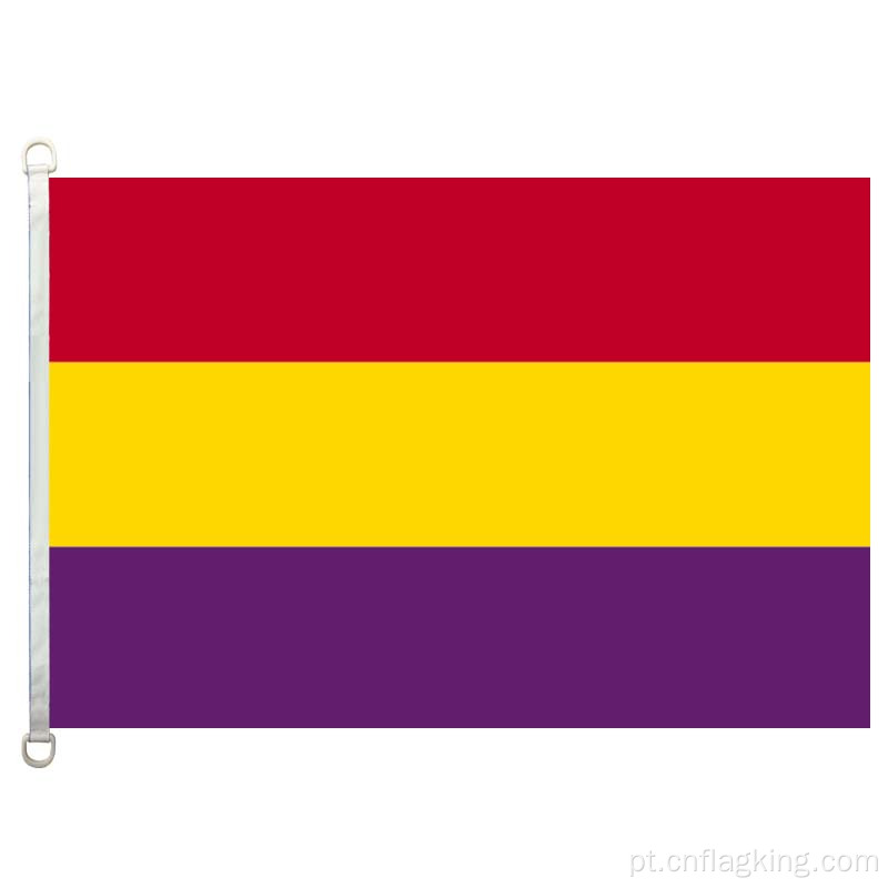 Espagnol républicain flag 90 * 150cm 100% polyster