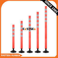Many Types Base Road Safety Assemble PU Flexible Post