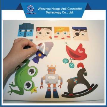 removable vinly / clear window sticker