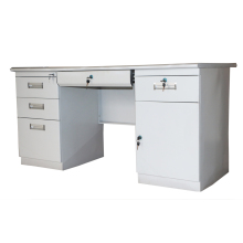 Simple design executive steel office table