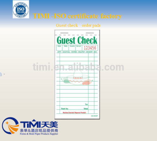 CT-803SP Purchase Order books