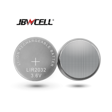 LIR2032 Rechargeable Button Battery