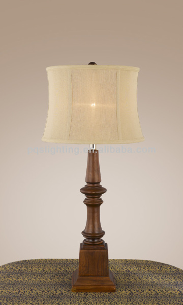 Bed side wooden table lamp for decoration lamp lighting