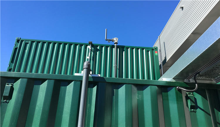 new integrated container type digester biogas for biogas power plant