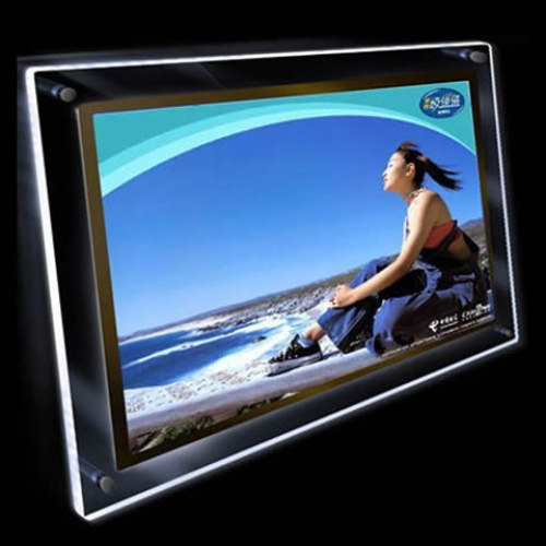Super thin acrylic signs