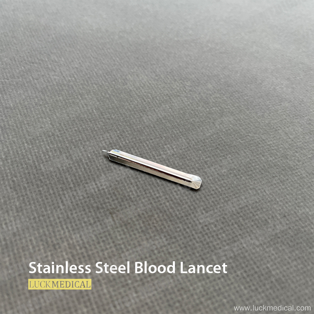 Disposable Stainless Steel Blood Lancet Kit