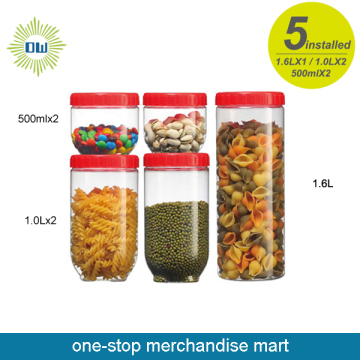 plastic cosmetic jar