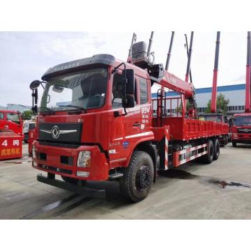 12ton folded boom crane truck mounted crane