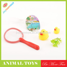 Promotional fishing landing net Plastic fish game toys