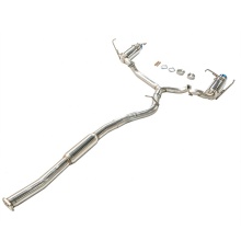 Stainless Steel Performance Exhaust System Cat-Back for 2008-2014 Subaru Impreza