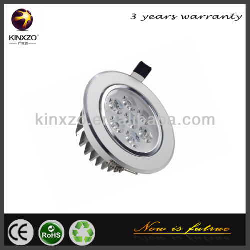KINXZO 7w led dining room lighting with 2.5mm outer race Aluminum alloy
