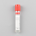 blood test tube labeled