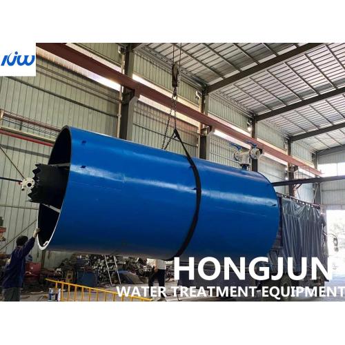 Large scale iron ion removal device