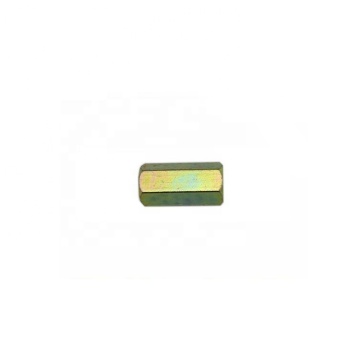 Long Hexagon Nuts Carbon Steel Yellow Zinc DIN6334