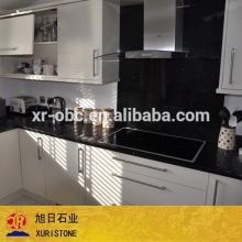 Artificial stone Sparkle black quartz, black sparkle granite tile, quartz crystal stone tiles