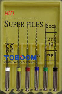 Engine Used NITI Endo Rotary Dental Super Files