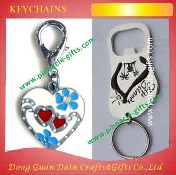 OEM metal keychains with zinc alloy material keychains