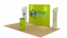 Automobile Trade Show Graphics Tension Banner