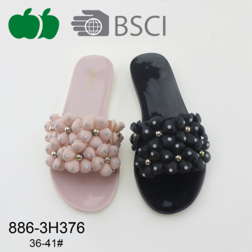 2017 Fashion Women Plastic Pvc Slippers