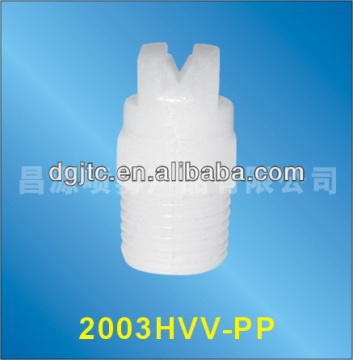 plastic uni jet flat jet spray nozzles with