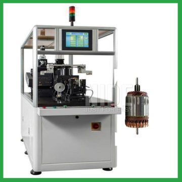 Armature surface weight removing machine