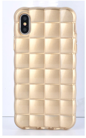 Anti-skid chequer TPU phone case for iphone8