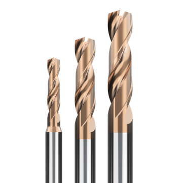 Tungsten Carbide Drill for CNC Metal Processing Tools