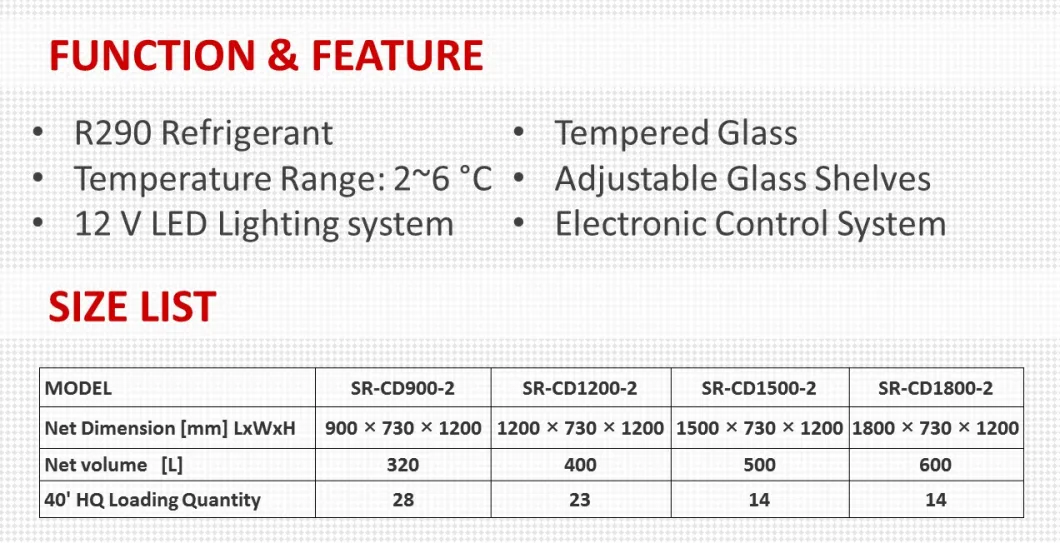 Stainless Steel Back Sliding Door Cake Display Cabinet Fridge Glass Door