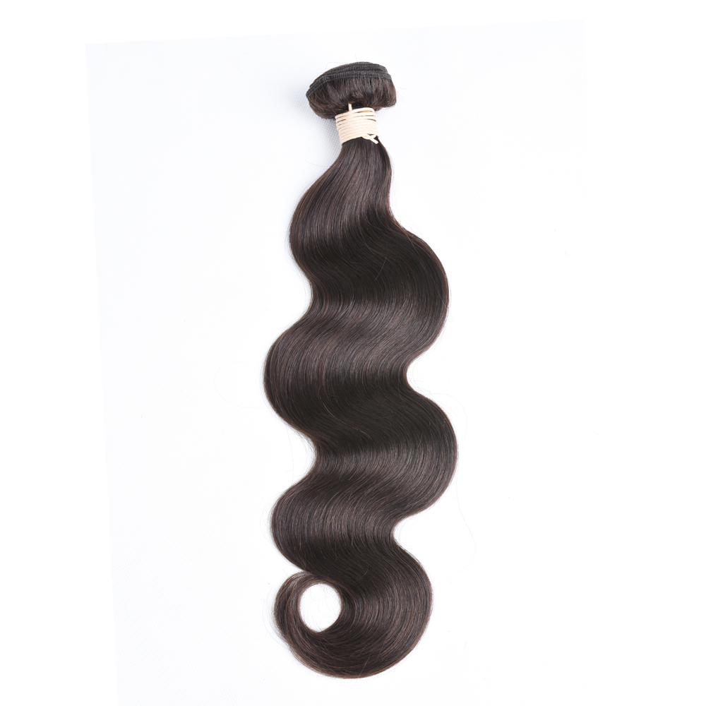 10A Cheap 2# And 4# Brown Hair Bundles No Tangle No Shed Very Soft , 10-30 Inch Brown Color 100% Brazilian Human Hair