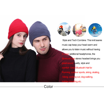 Bluetooth Beanie Hat Earphone For Outdoor