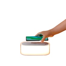 3-in-1 Fast Wireless Charging LED Lamp with RGB Nightlight Mobile Phone Charger