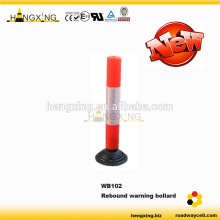 Bollard: WB102 800mm Reflective traffic rebound warning bollard, road warning post