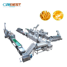 Health and Safety Compliant Frozen Potato Chips Machine and French Fries Production Line with Banana Chips Slicer
