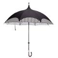 Ladies Black Pagoda Umbrella