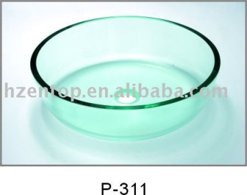 wash basin glass bowl