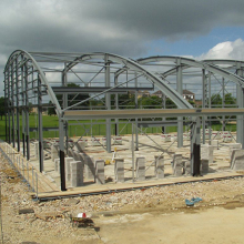 Fabricated Functional Steel Structure Sports Hall
