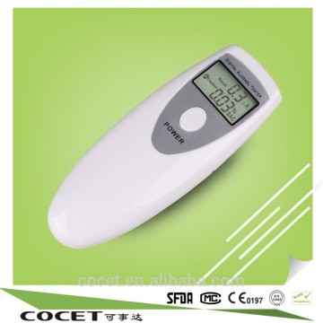 COCET LCD digital display breath alcohol tester,digital alcohol measurement tester,breathalyser alcohol tester