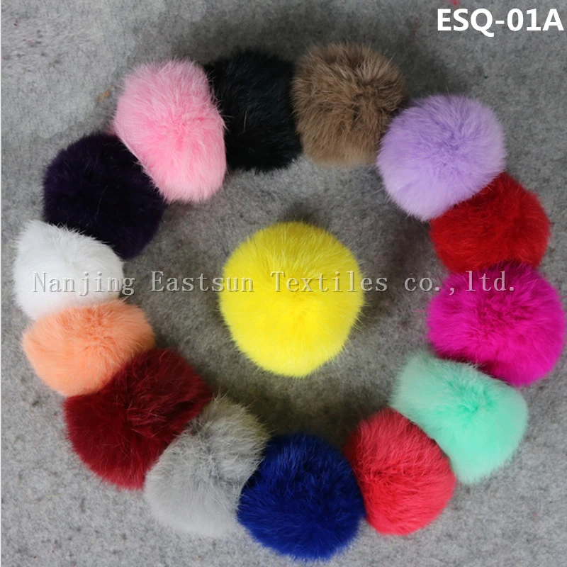 Fur Pompoms Esq-15A