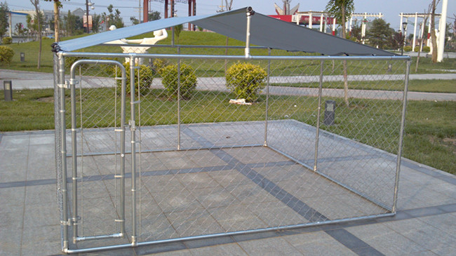 chain link fence cage