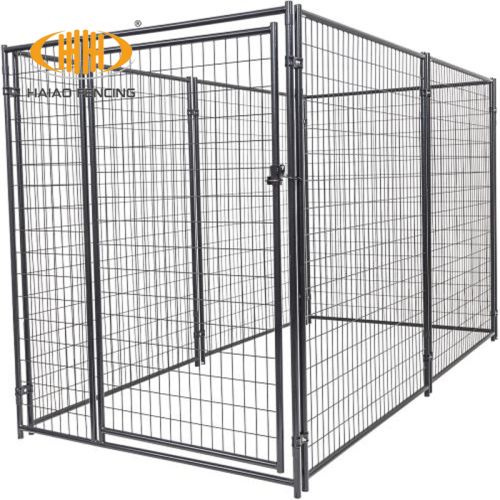 Único Hot Duty Hot Dipped Galvanized Dog Kennel Solded Kennels de aço inoxidável de aço inoxidável