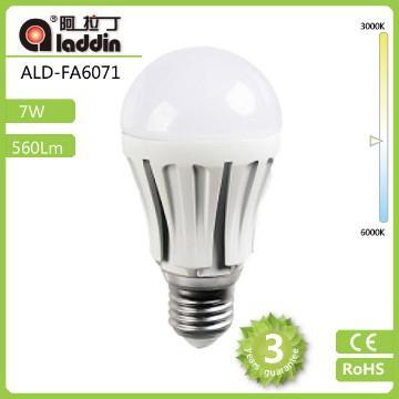 bóng đèn led dimmable 7w e27