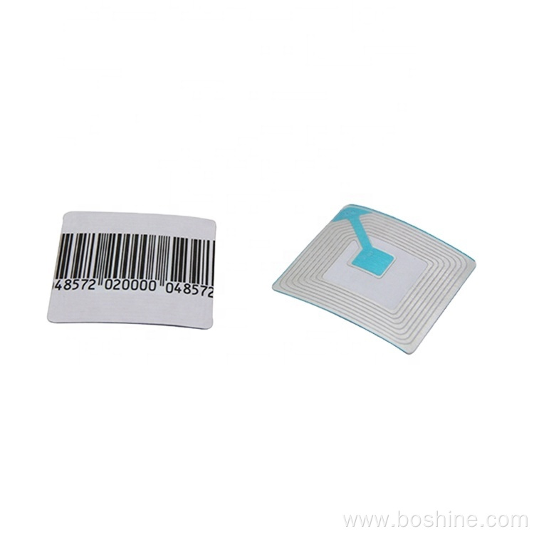 EAS RF Security Labels anti-theft barcode alarm sticker