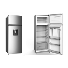 210L Low Noise Two Door No Frost Propane Gas Refrigerator for Hotels