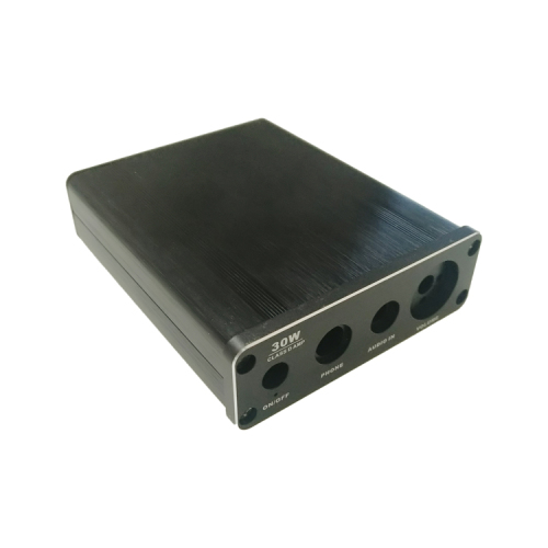Custom Brushed Audio Amplifier Enclosure Aluminum Extrusion
