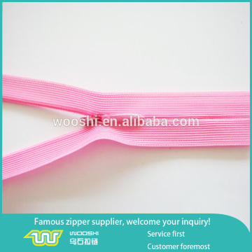 3# plastic close end zipper invisible polyester zipper wholesale