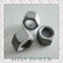 security nut heavy hex top lock nut