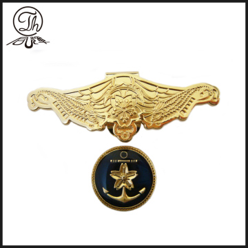 Transparent paint hat clip golf ball markers