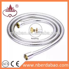brushed nickel shower hose